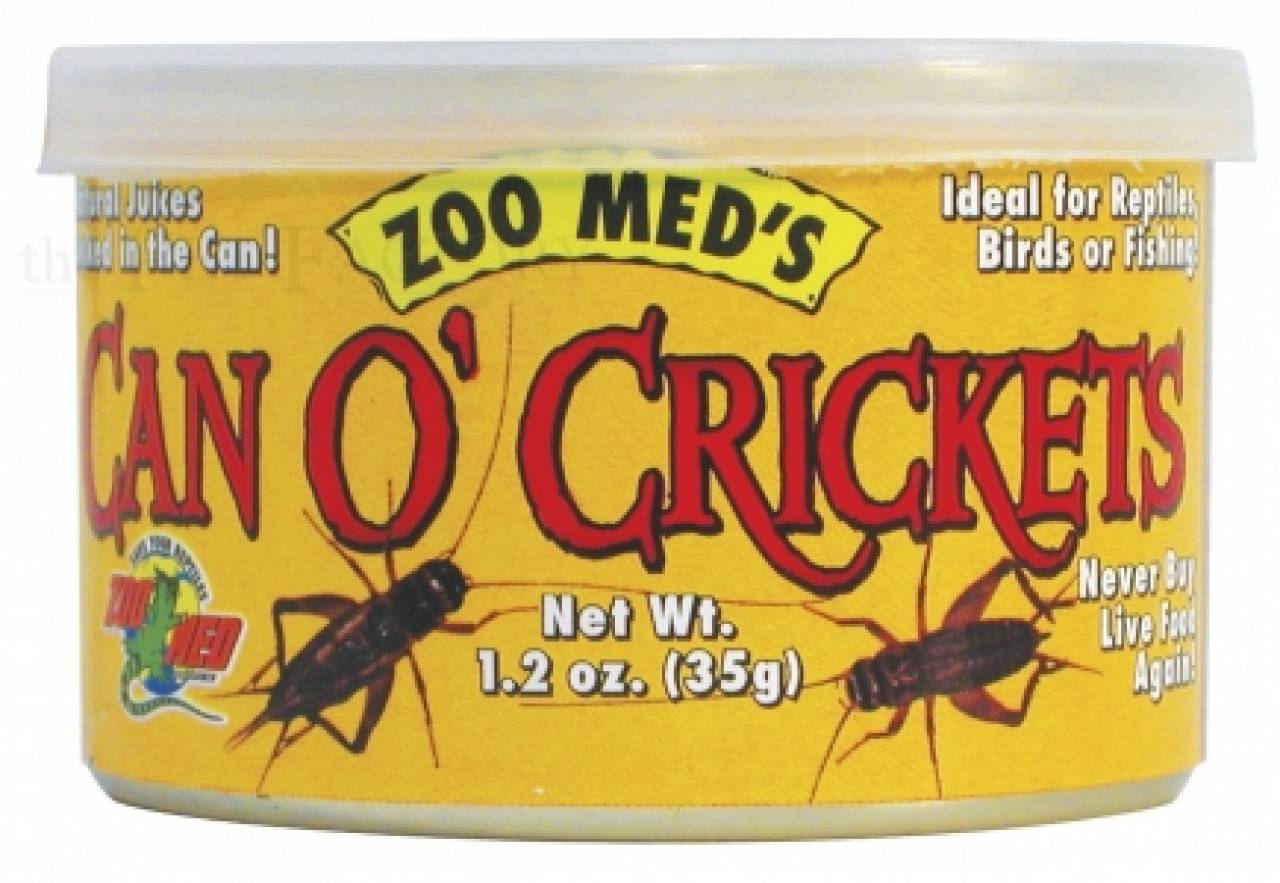 Can O' Crickets (60 crickets/can) 35 g